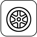 橡胶防滑轮